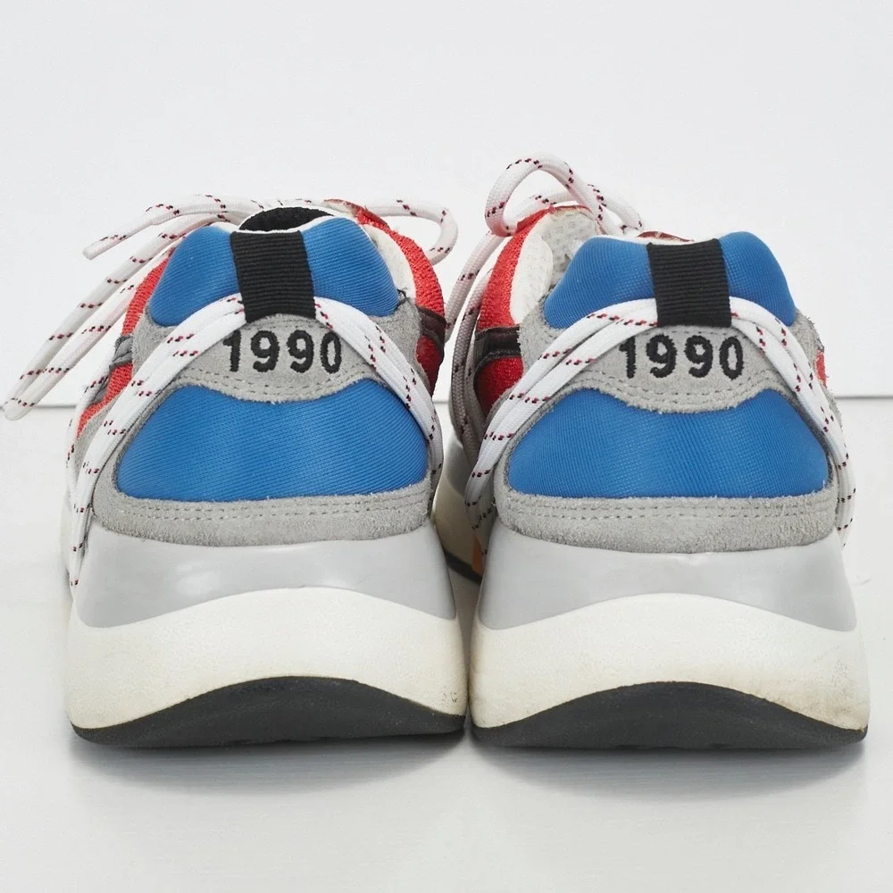 Diadora N9000 H Italia Mens 8.5 Multicolor Suede Mesh Retro 1990‎ Sneakers